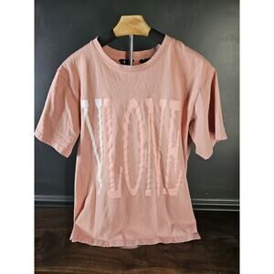 Friends Vlone V Pink White Large T Shirt Tee